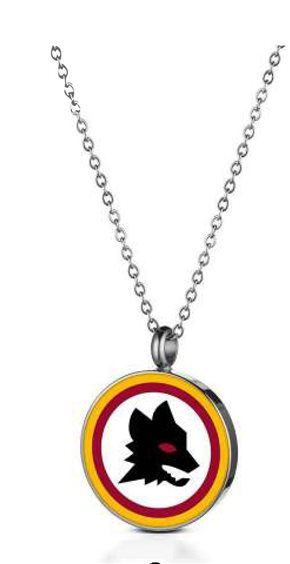 Collana Lowell Uomo A.S. Roma in Acciaio B-RC001KAR - B-RC001KAR